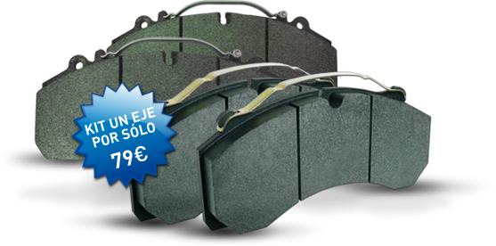 Kit pastillas de freno`todos los sistemas´