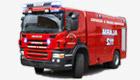 Repuestos para camión de bomberos